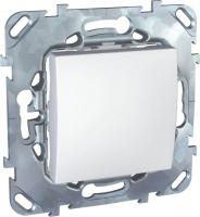 Выключатель одноклавишный кнопочный Schneider Electric Unica MGU5.206.18ZD