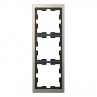 Рамка 3-постовая Schneider Electric Merten D-Life MTN4030-6550
