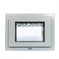 Рамка монтажная ITA 3-модульная ABB Zenit IP55 серый 2CLA337300N1701