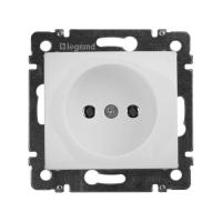 Розетка 2К Legrand Valena 16A 250V б/з винтовой зажим белая 774416
