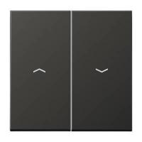 Клавиша двойная жалюзийная Jung LS 990 антрацит AL2995PAN