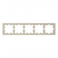 Рамка 5-постовая Schneider Electric Merten D-Life MTN4050-6533