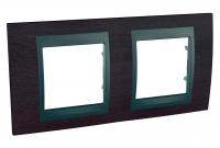 Рамка 2-постовая Schneider Electric Unica Top MGU66.004.2M3