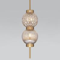 Подвесной светильник Eurosvet Plaza 50186/2 латунь