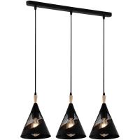 Люстра Reluce 03250-3.9-03 BK+WOOD