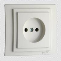 Розетка 2К Mono Electric Larissa 16A 250V винтовое подключение белый 103-191922-116
