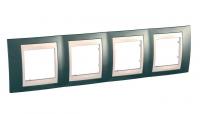 Рамка 4-постовая Schneider Electric Unica Хамелеон MGU6.008.524