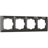 Рамка Werkel Snabb Basic на 4 поста серо-коричневый WL03-Frame-04 4690389099069
