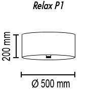 Потолочный светильник TopDecor Relax P1 10 09g Потолочный светильник TopDecor Relax P1 10 09g