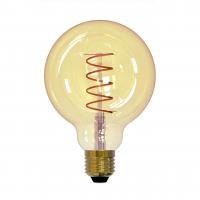 Лампа светодиодная филаментная (UL-00001818) Uniel E27 4W 2250K прозрачная LED-G95-4W/GOLDEN/E27/CW GLV21GO