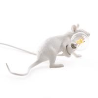 Настольная Лампа Seletti Mouse Lying Белый By Imperiumloft