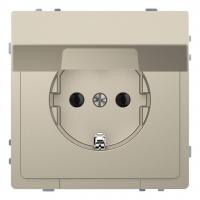 Розетка Schneider Electric Merten D-Life 16A с/з и крышкой MTN2310-6033