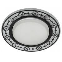 Встраиваемый светильник ЭРА DK LD28 WH/BK /1 Б0048932