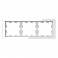 Рамка 3-постовая Schneider Electric Merten D-Life MTN4030-6520