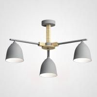 Потолочная Люстра Noa 3 Gray By Imperiumloft By Imperiumloft