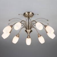 Потолочная люстра Eurosvet 22080/9 античная бронза
