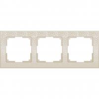 Рамка Werkel Flock на 3 поста слоновая кость WL05-Frame-03-ivory 4690389046926