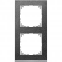 Рамка 2-постовая Schneider Electric Merten System M MTN4020-3669