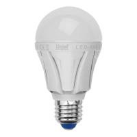 Лампа светодиодная Uniel E27 11W 4500K матовая LED-A60-11W/NW/E27/FR/DIM PLP01WH UL-00000688