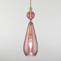 Подвесной светильник Eurosvet Ilario 50202/1 пурпурный