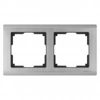 Рамка Werkel Metallic на 2 поста глянцевый никель WL02-Frame-02 4690389045912