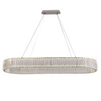 Подвесной светодиодный светильник Newport 8445/120 oval chrome М0065053