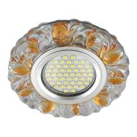 Встраиваемый светильник Fametto Luciole Dls-L136 Gu5.3 Glassy/Gold