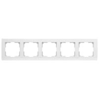 Рамка Werkel Stark на 5 постов белый WL04-Frame-05-white 4690389059377