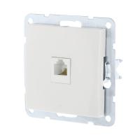 Розетка компьютерная RJ-45 LK Studio LK60 кат.5е белый 866104-1