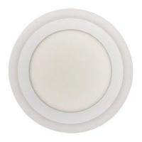 Настенно-потолочный светодиодный светильник Elvan NLS-500R-12/4-WW/NH-Wh