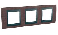 Рамка 3-постовая Schneider Electric Unica Top MGU66.006.2M4