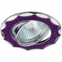 Встраиваемый светильник ЭРА Декор DK17 CH/SH PU C0043758