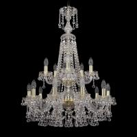 Подвесная люстра Bohemia Ivele 1409/10+5/240/XL-91/2d/G