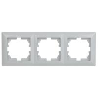 Рамка 3-постовая ЭРА Intro Solo белый 4-503-01 Б0043417