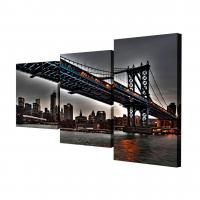 Мини модульная картина Toplight Город 50х78см TL-MM1057