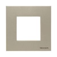 Рамка 1-постовая ABB Zenit шампань 2CLA227100N1901