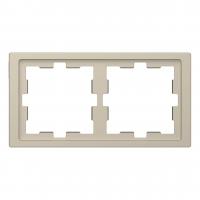 Рамка 2-постовая Schneider Electric Merten D-Life MTN4020-6533