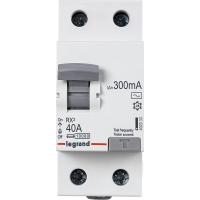 Выключатель дифференциального тока Legrand RX3 2П 40А 300мА AC 402033