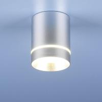 Потолочный светодиодный светильник Elektrostandard DLR021 9W 4200K хром матовый a037519