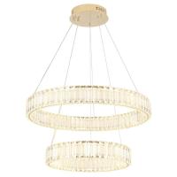 Подвесной светодиодный светильник Crystal Lux Musika SP100W Led Gold