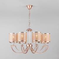 Подвесная люстра Eurosvet Licata 60099/8 перламутровое золото