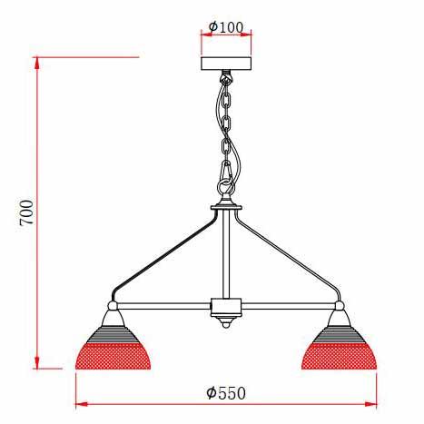 Подвесная люстра Rivoli Avda 5060-205 Б0047353 Подвесная люстра Rivoli Avda 5060-205 Б0047353