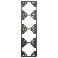 Рамка 4-постовая Efapel Apolo 5000 Metalizada графит 50942 TGR