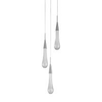 Подвесной светильник Pour 3A satin nickel