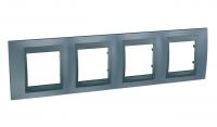 Рамка 4-постовая Schneider Electric Unica Top MGU66.008.297