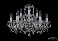 Подвесная люстра Bohemia Ivele 1402/6+3/195 Ni Leafs