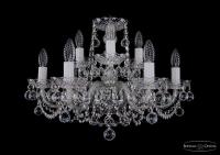 Подвесная люстра Bohemia Ivele 1402/6+3/195 Ni Balls