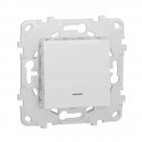 Выключатель одноклавишный Schneider Electric Unica New NU520118N