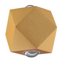 Уличный настенный светодиодный светильник Odeon Light Hightech Diamanta 4220/4WL