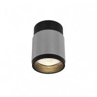 Потолочный светодиодный светильник iLedex Delta 1955-10W-3000K-36 BK+SL